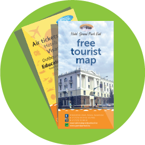 Tourist map of Astana